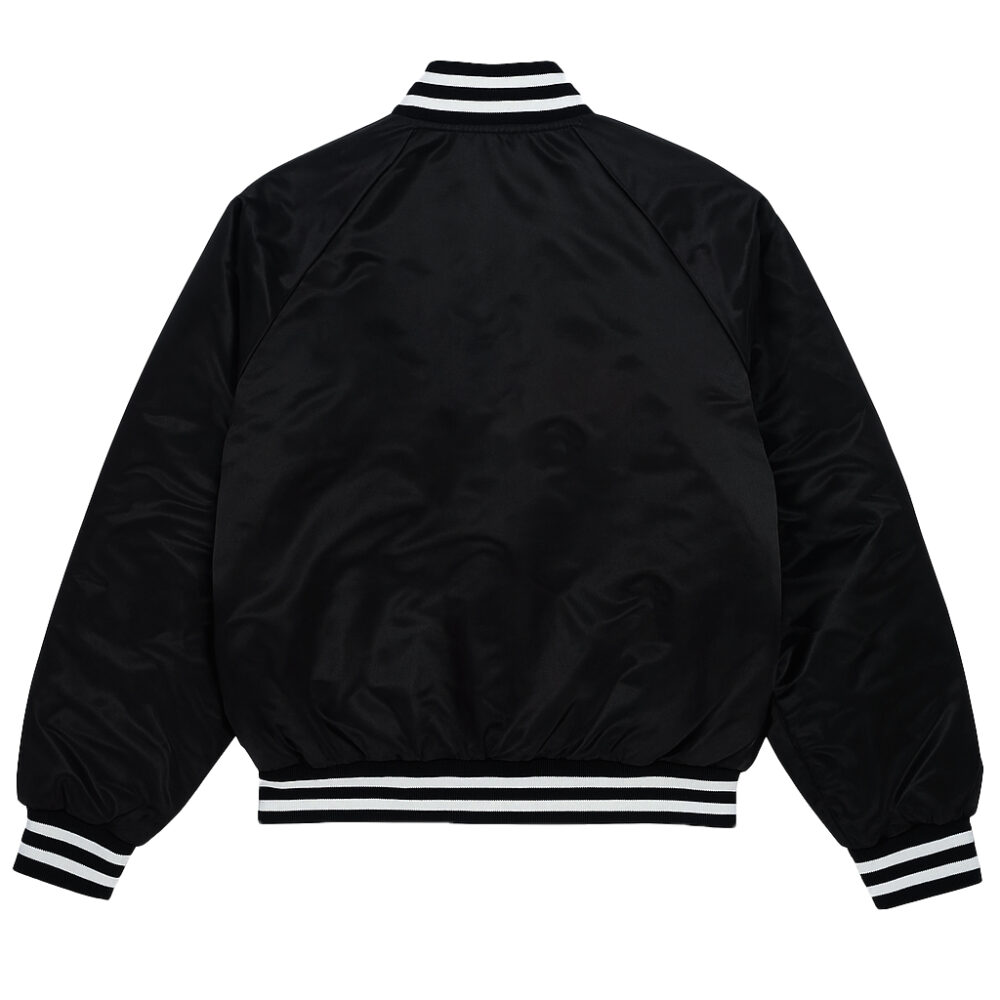 WrestlePalooza Indianapolis CM Punk AJ Lee Husband Black Satin Varsity Jacket