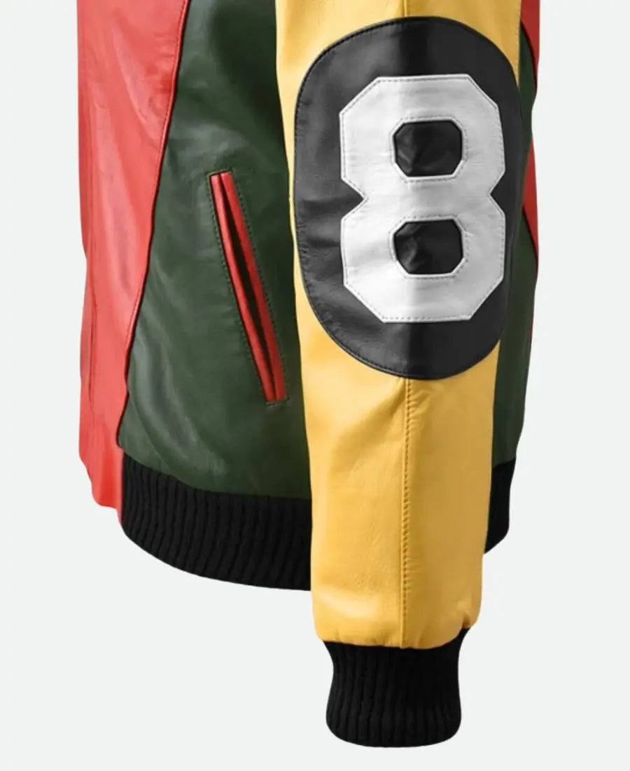 David Puddy Seinfeld 8 Ball Jacket