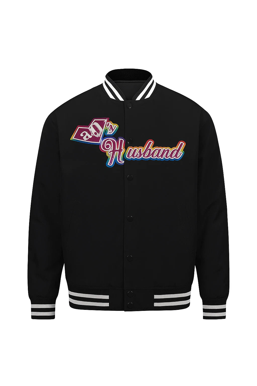 WrestlePalooza Indianapolis CM Punk AJ Lee Husband Black Satin Varsity Jacket